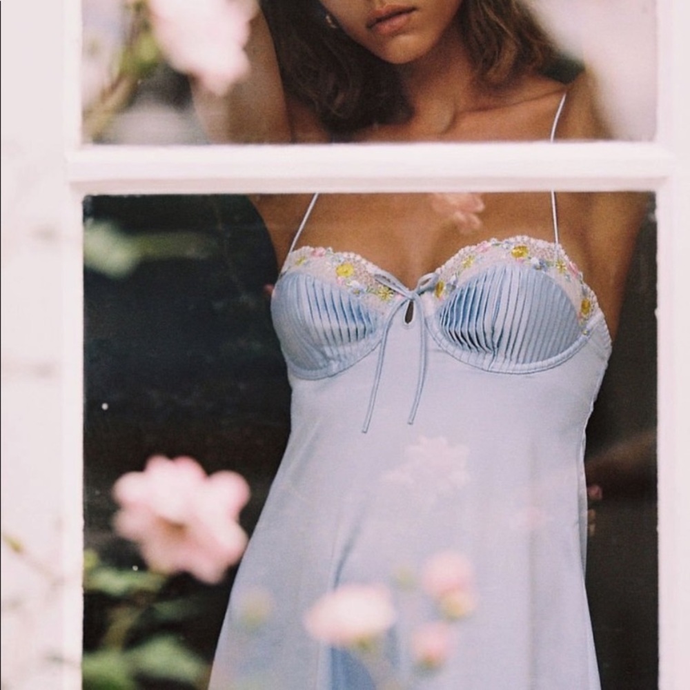For Love and Lemons Paloma Slip Dress